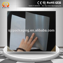White grey PET film 175micron eco-solvent pet film for roll up display